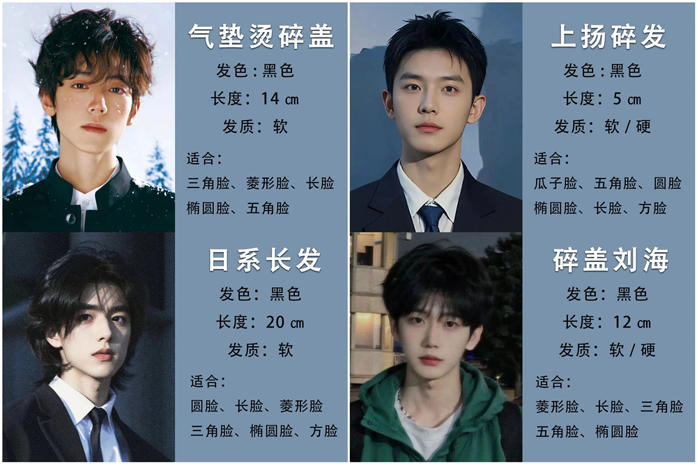 南寧美發(fā)款式學(xué)校：2024年男生潮流發(fā)型推薦