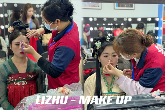 漢服造型妝容特點(diǎn)，廣西寫真彩妝學(xué)校課程講解