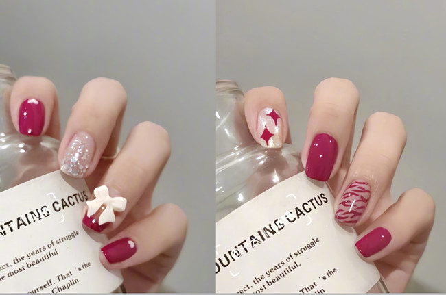 小眾春日美甲，廣西美甲網(wǎng)紅造型班分享