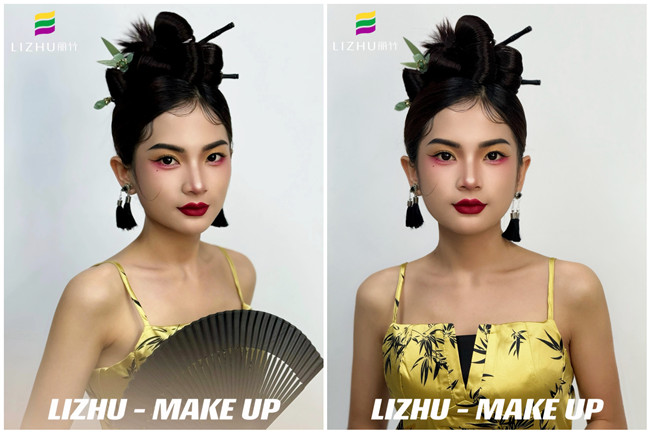 南寧化妝訓(xùn)練：國(guó)風(fēng)中式造型