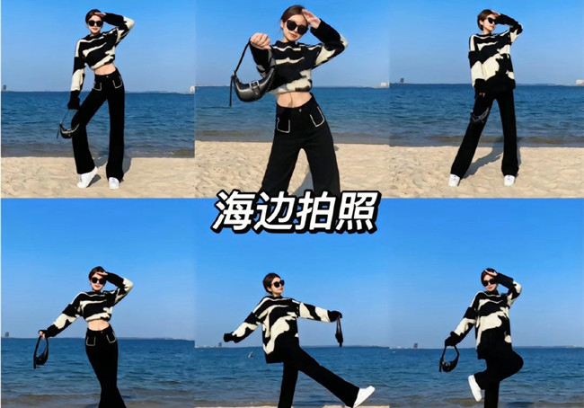 海邊拍照怎么出大片？廣西化妝形象拍照培訓(xùn)教你