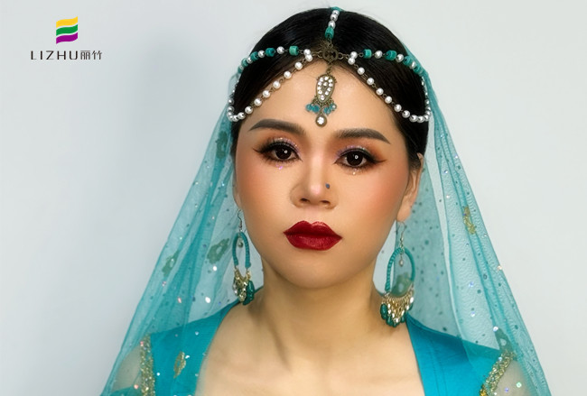 印度造型，廣西化妝學(xué)校品牌作品推薦