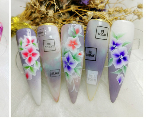 3D手繪美甲，南寧美甲學(xué)校排行榜推薦