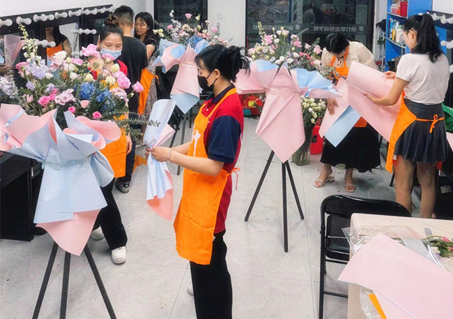 常見的開業(yè)花籃類型，南寧花藝培訓(xùn)哪里的好？