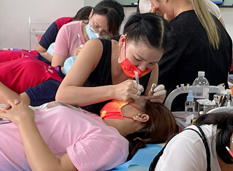 紋繡過后為什么要涂修復(fù)液？南寧紋繡去哪里？