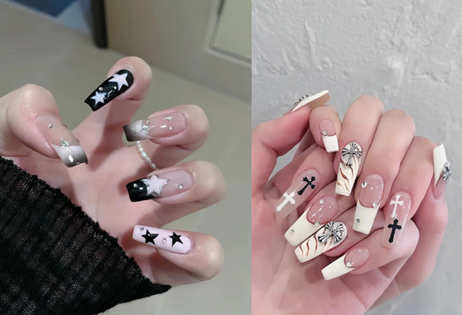 甜辣風(fēng)夏日美甲，廣西美甲款式造型學(xué)校推薦