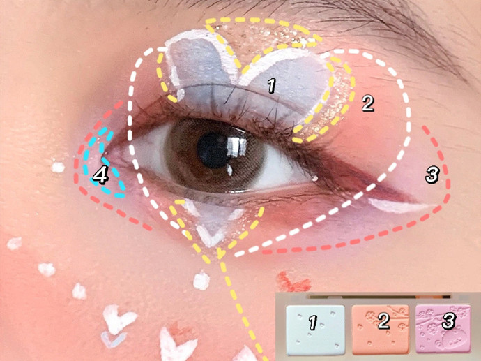 鉆石眼妝教程，彩妝培訓(xùn)南寧課程講解