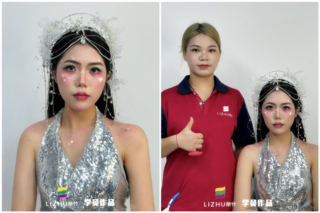 人魚公主，零基礎(chǔ)美妝教學(xué)學(xué)員作品