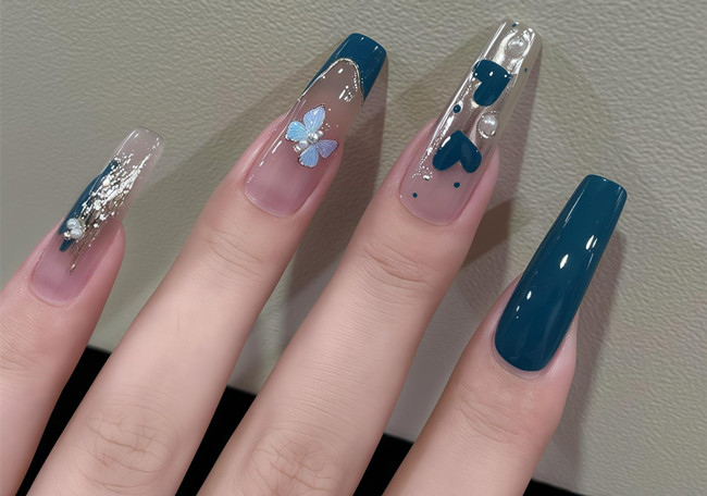 初秋輕奢美甲，南寧美甲職業(yè)培訓(xùn)推薦款式