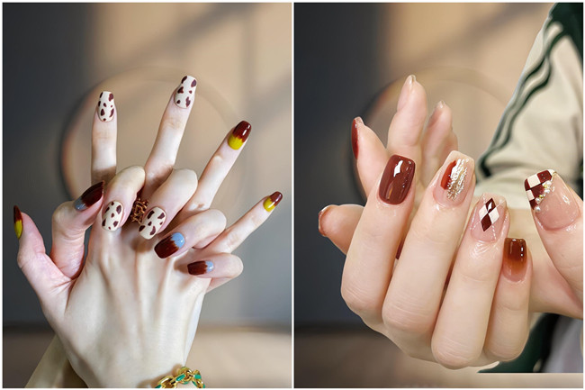  通勤小短甲推薦 ???，廣西美甲造型職校整理