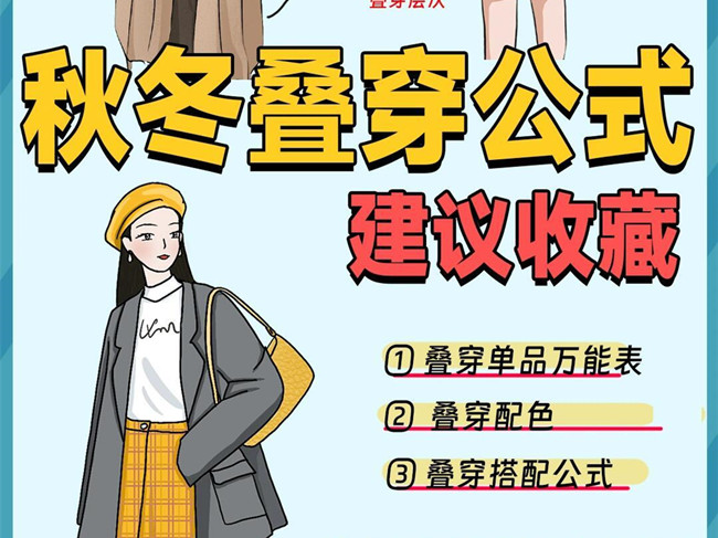 秋冬如何疊穿才好看？南寧個人形象穿搭