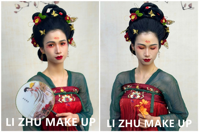 古風(fēng)漢服造型，廣西寫真旅拍培訓(xùn)學(xué)校作品