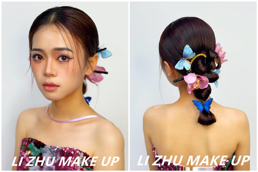 簡(jiǎn)約新中式造型 | 廣西化妝發(fā)型培訓(xùn)學(xué)校