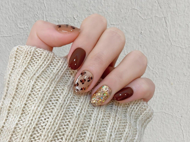 瑪瑙色系美甲，南寧美甲款式分享