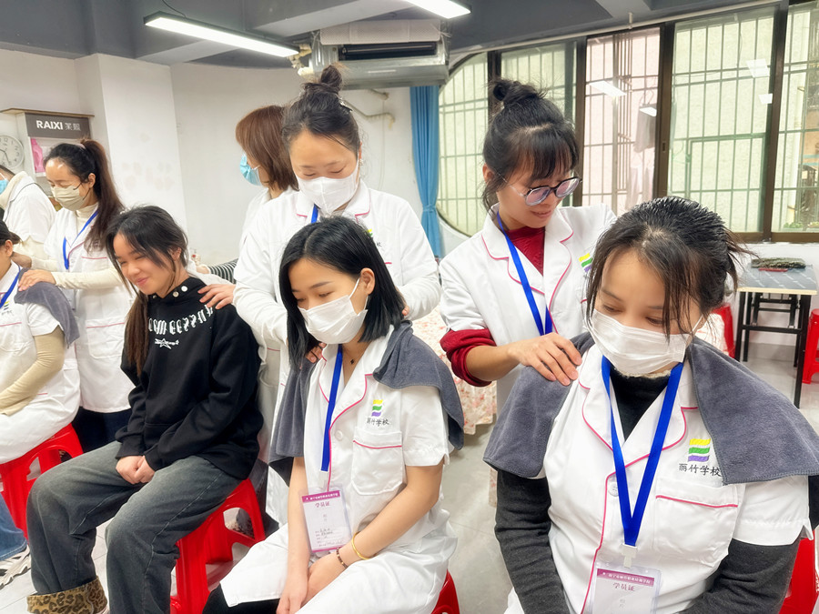 肩頸放松的好處，南寧美容健康技校介紹