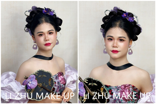 新中式東方造型，?南寧彩妝寫真機構(gòu)作品