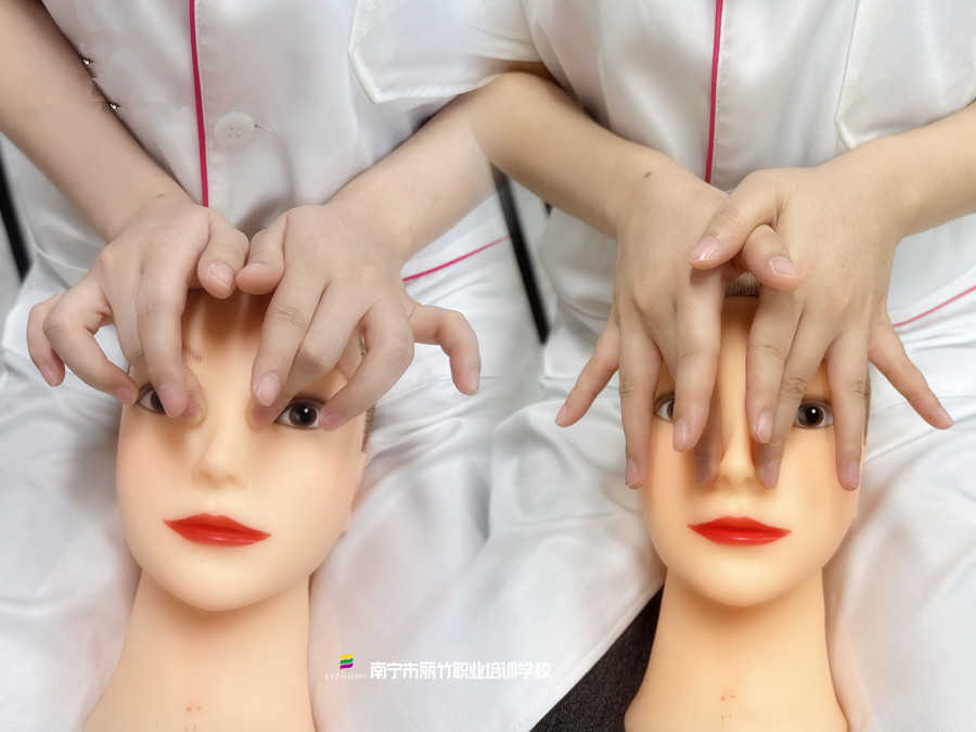 假頭模練習(xí)美容有什么好處，南寧美容培訓(xùn)學(xué)校