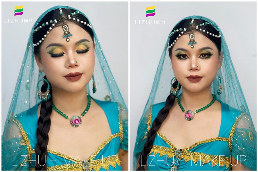 印度舞臺妝， 0基礎(chǔ)學(xué)彩妝造型