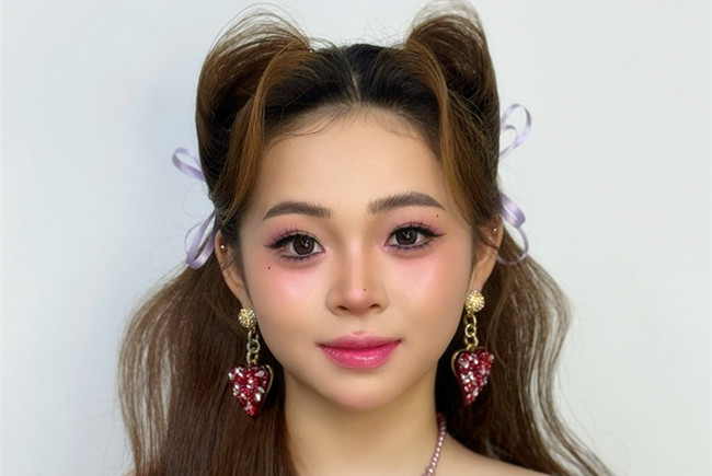 貓耳禮服造型，廣西化妝跟妝作品