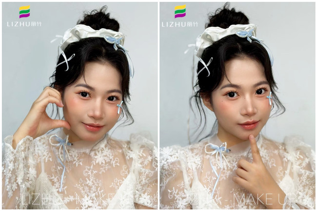 韓式丸子頭造型，南寧彩妝形象造型學校